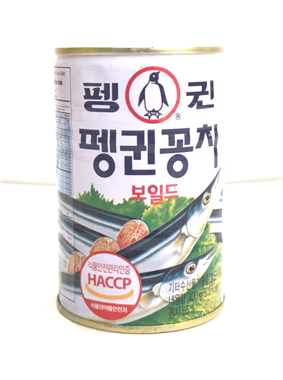 꽁치(펭귄,400g)