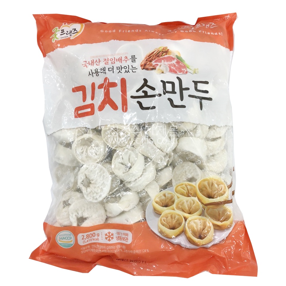 만두(손,김치,굿프랜즈,2.8kg)