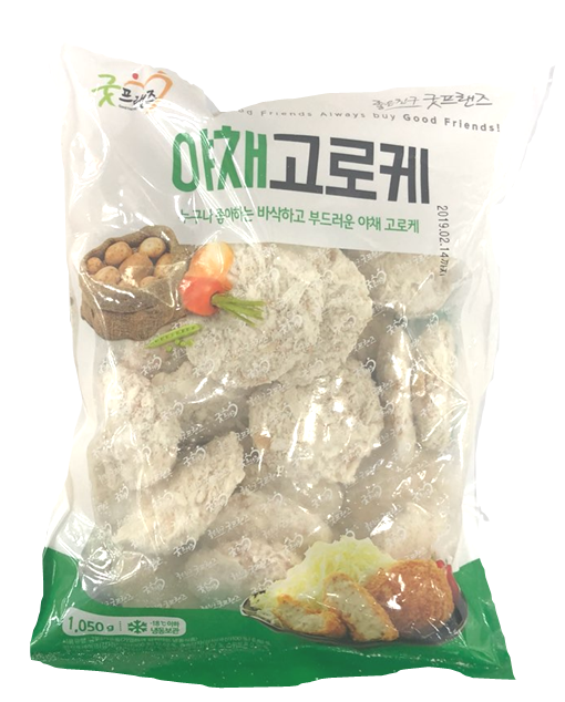 고로케(야채,굿프랜즈,1.050kg)