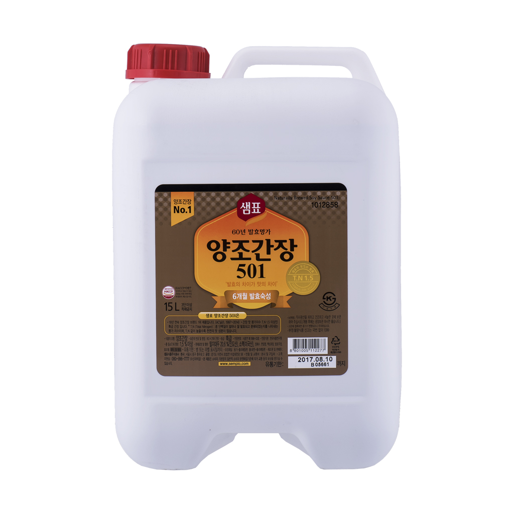 간장(501S양조,샘표,15L)