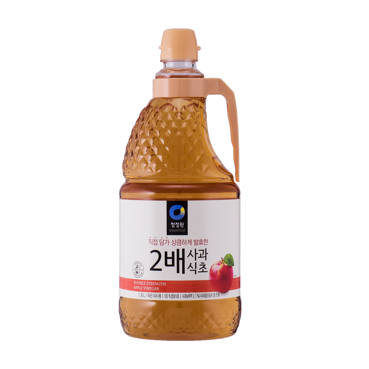 식초(2배사과,청정원,1.8L)