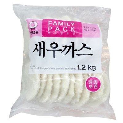 새우까스(천일,1.2kg)