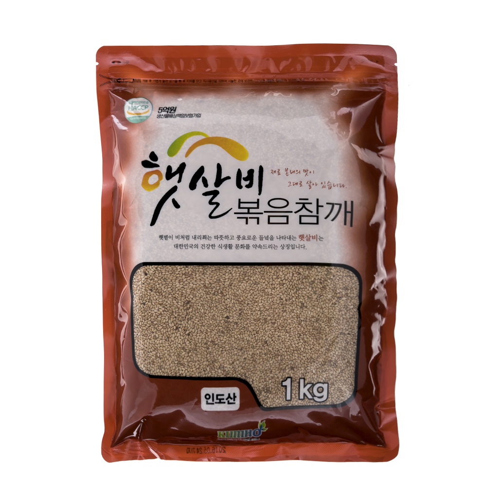 볶음참깨(햇살비,수입산100%,1kg)