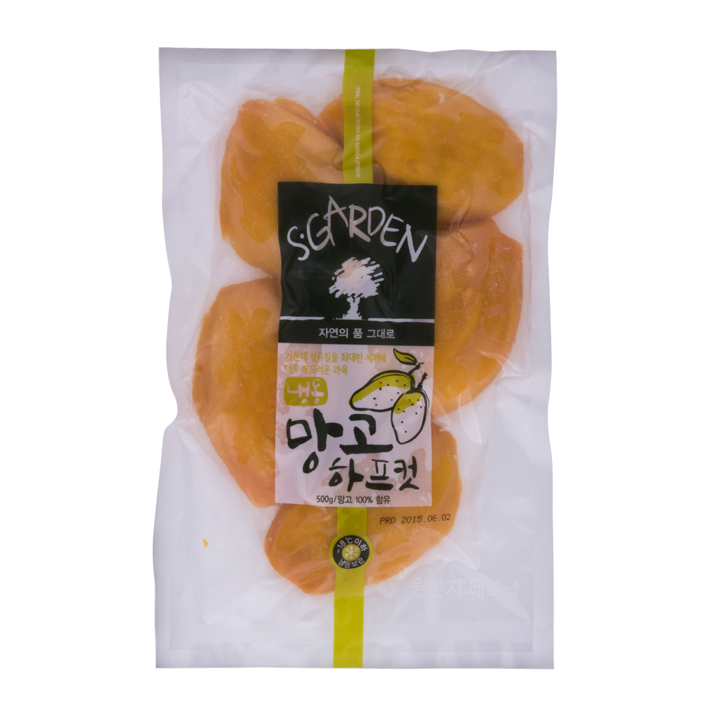 냉동과일(망고하프컷,세미원,500g)
