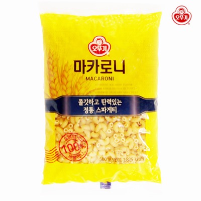 파스타(마카로니,오뚜기,500g,터키산)개