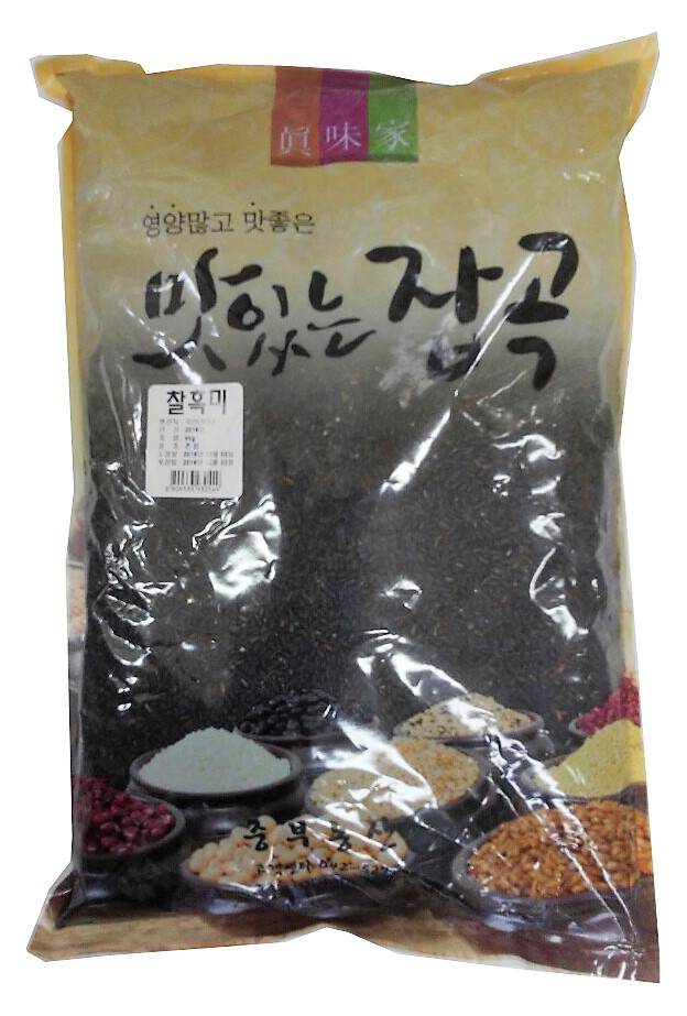 찰흑미(맑은아침,4kg,국내산)