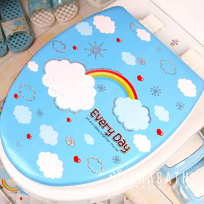 PSW/구름홀로그램변기카바대형O형