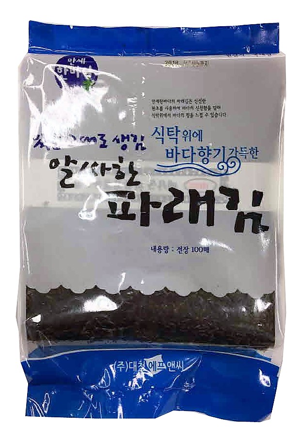 김(파래,대청,100매,국내산)